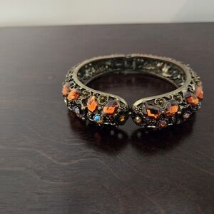 Orange Gemstone Bracelet
